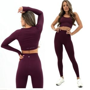 Balance Athletica Energy leggings in Amethyst Quartz Collection